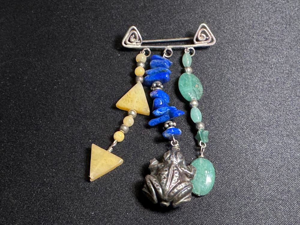 Vintage Southwestern 925 Tested Dangling Earrings Handmade